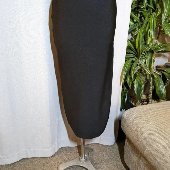 Karen Millen Black Corset Midi Dress Bandage Small - Picture 5 of 9